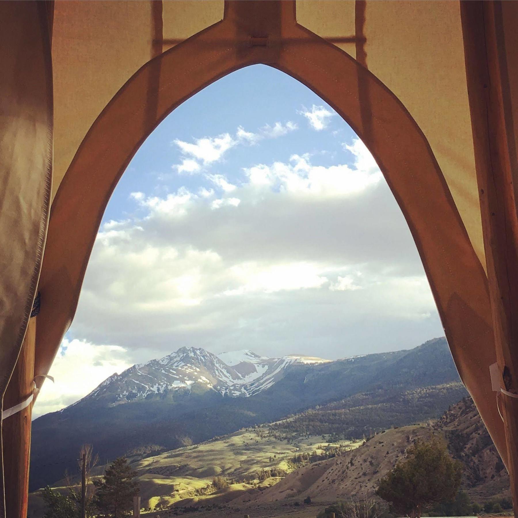 Dreamcatcher Tipi Hotel Gardiner Ngoại thất bức ảnh