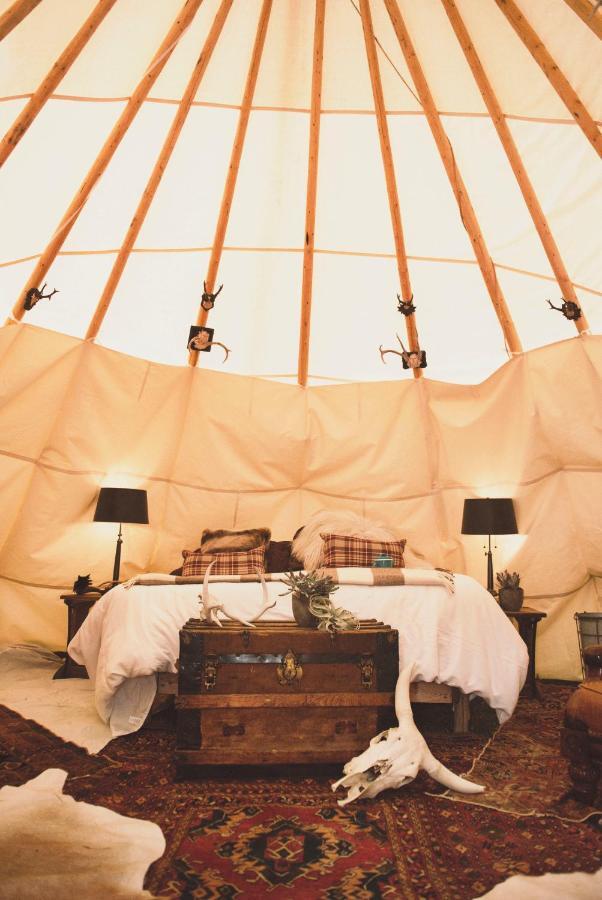Dreamcatcher Tipi Hotel Gardiner Ngoại thất bức ảnh